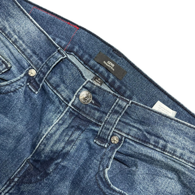 true religion straight leg unisex jeans (w31)