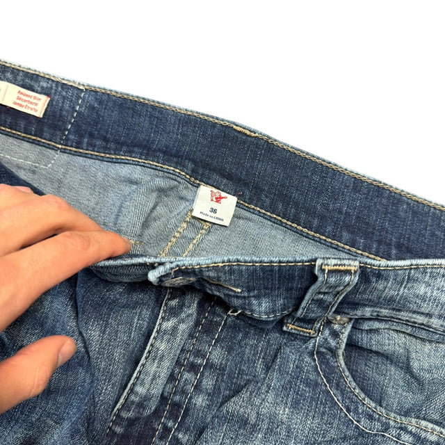 True Religion straight leg unisex Jeans(w36)