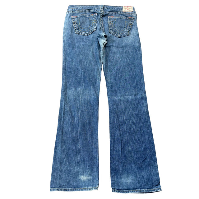 True Religion flared unisex designer jeans(w32)