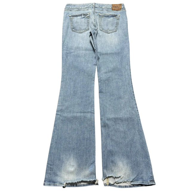 True Religion flared/bootcut low waist women designer jeans(w31)