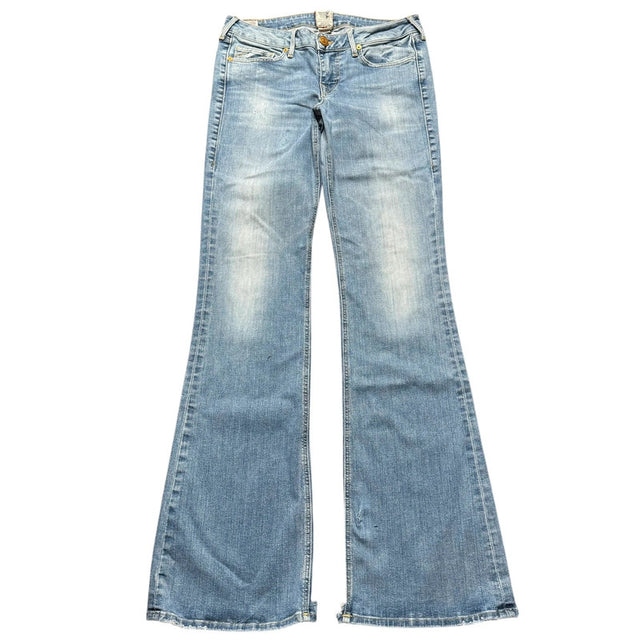 True Religion flared/bootcut low waist women designer jeans(w31)