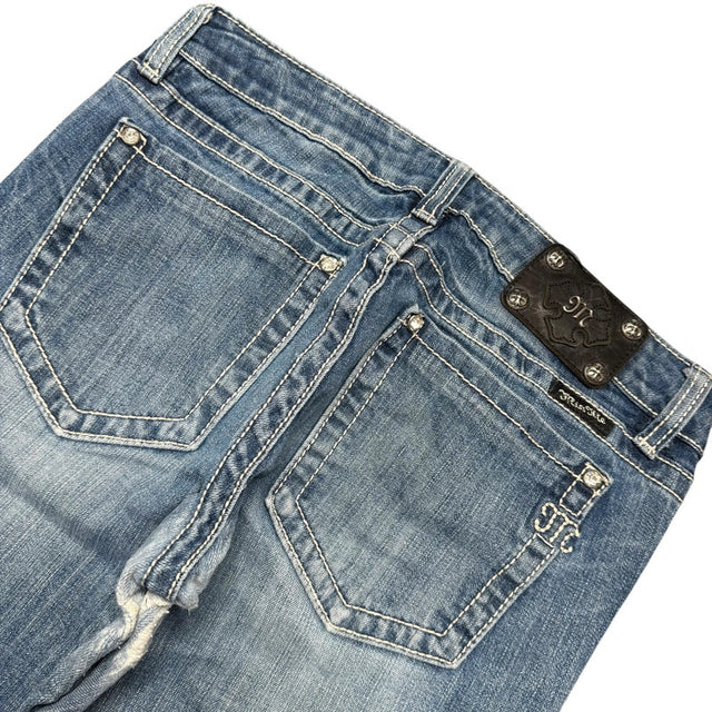 Miss me flared/bootcut low waist women designer jeans(w31)