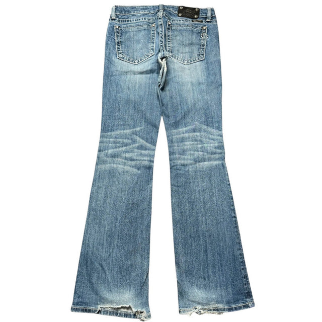 Miss me flared/bootcut low waist women designer jeans(w31)