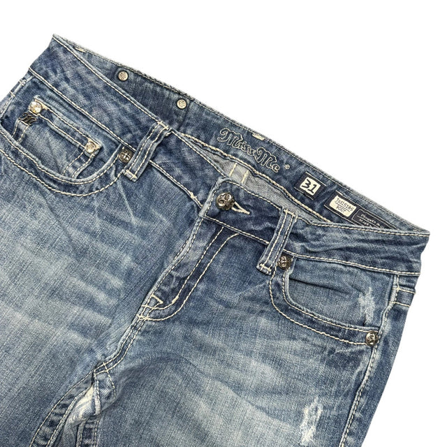 Miss me flared/bootcut low waist women designer jeans(w31)