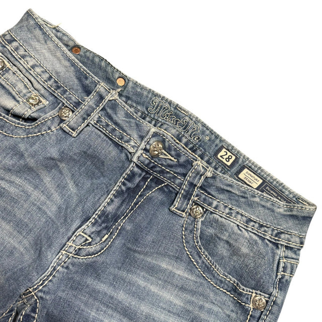 Miss me low waist slim designer women jeans(w28)