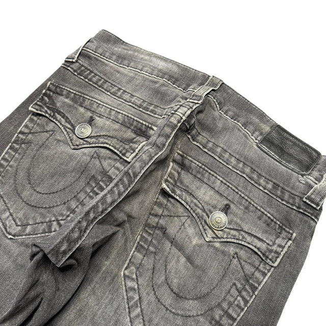 True Religion straight leg women designer jeans(w30)