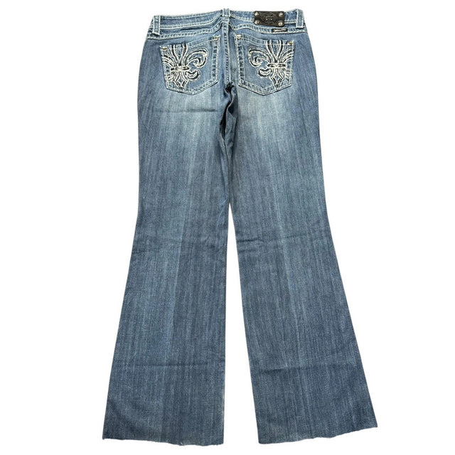 Miss me flared/bootcut mid rise women designer jeans(w31)