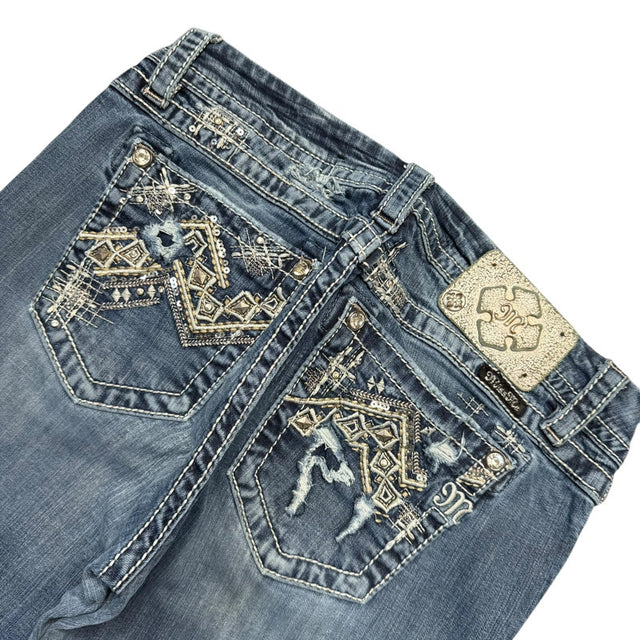 Miss me flared/bootcut mid Rise women designer jeans(w29)