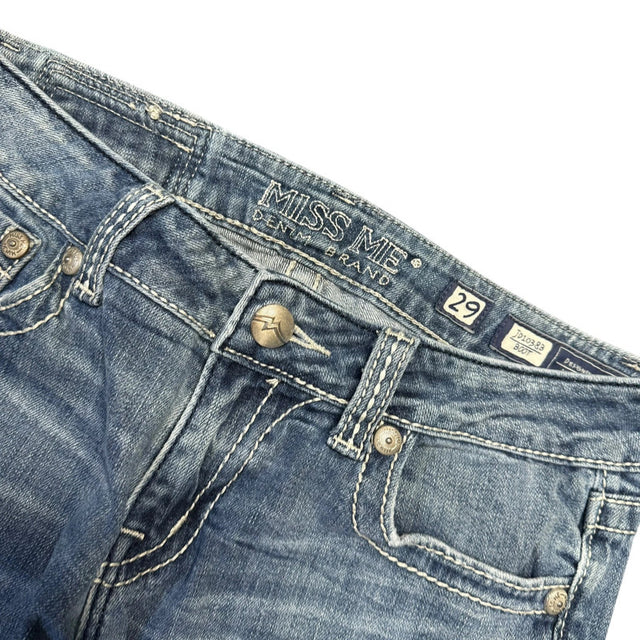 Miss me flared/bootcut low waist women designer jeans(w29)
