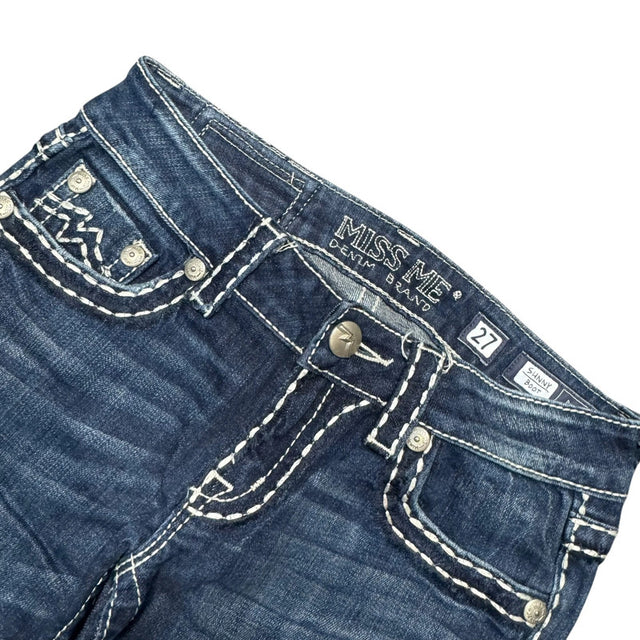 Miss me flared/bootcut low waist women designer jeans(w27)