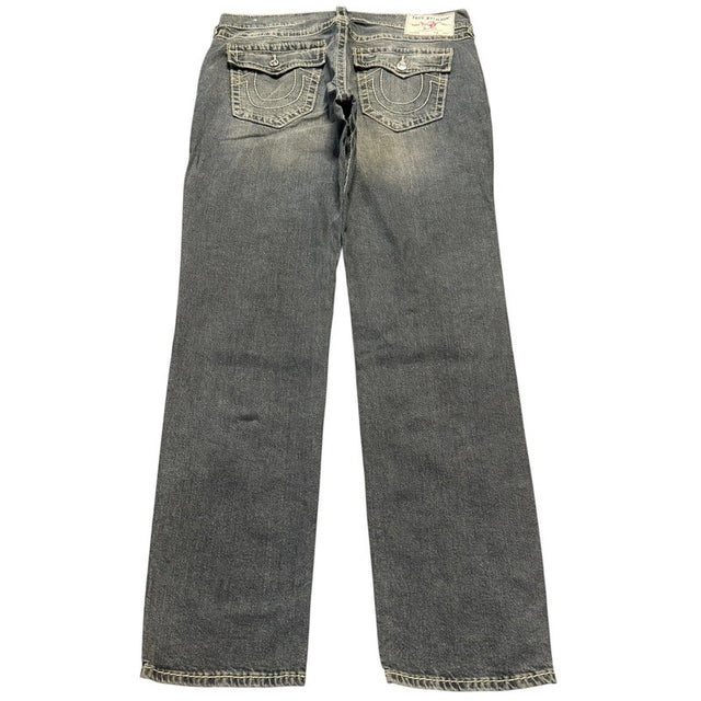 True religion straight/slim unisex designer jeans(w36)