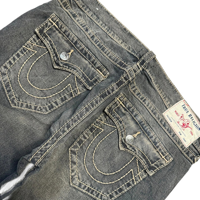True religion straight/slim unisex designer jeans(w36)