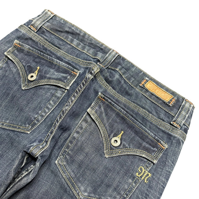 Miss me flared/bootcut low waist women designer Jeans(w30)