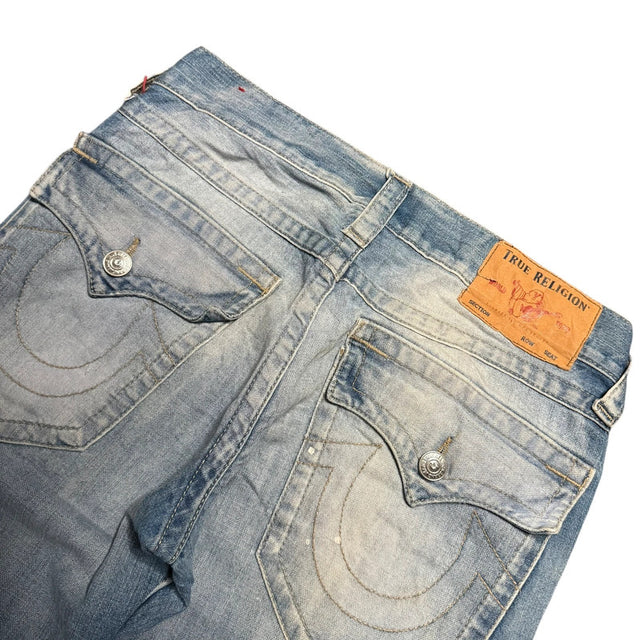 True Religion Straight leg unisex designer jeans(w30)