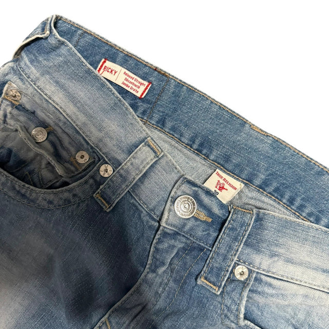 True Religion Straight leg unisex designer jeans(w30)