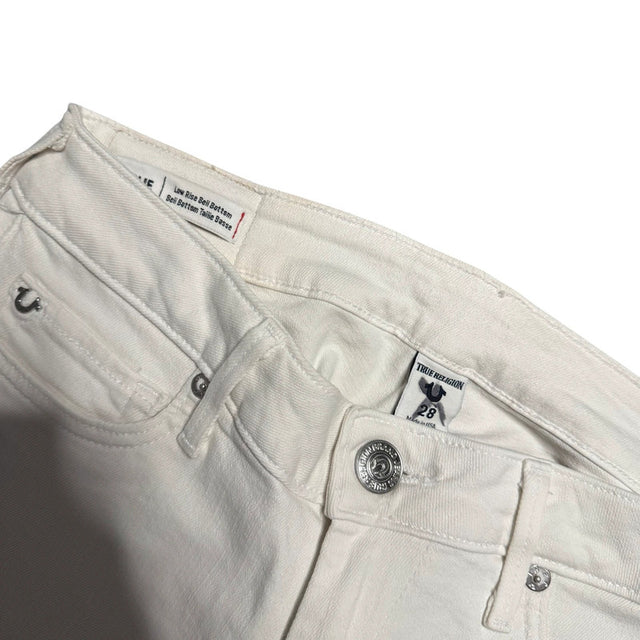 True Religion flared/bootcut low waist women Designer jeans(w28)