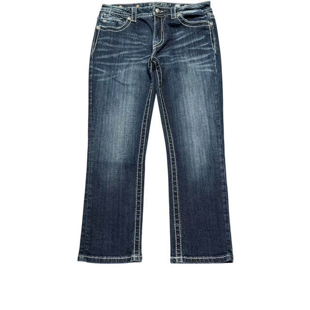 Miss me boyfriend capri low waist women designer jeans(w27)