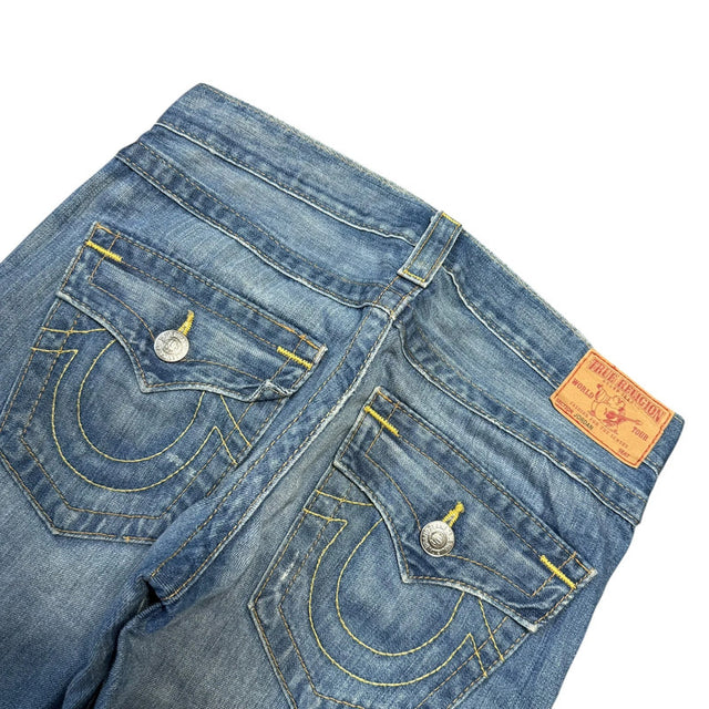 True Religion Straight leg women designer jeans(w25)