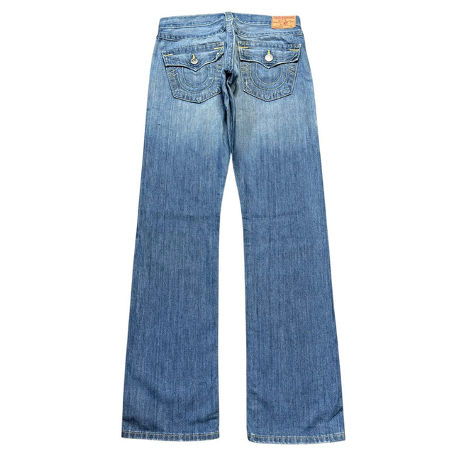 True Religion Straight leg women designer jeans(w25)