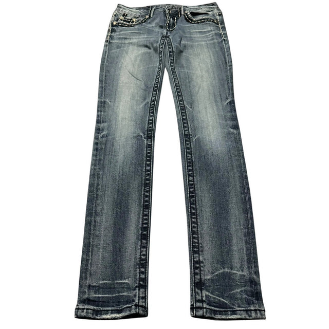 Miss me low waist women designer skinny jeans(w27)
