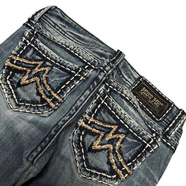Miss me low waist women designer skinny jeans(w27)