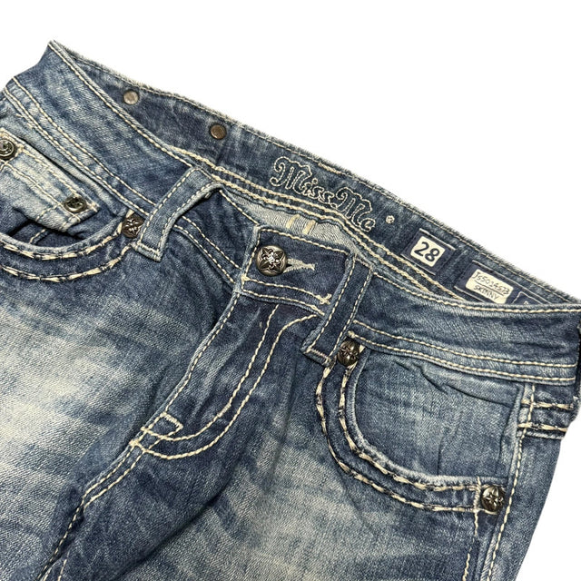 Miss me low waist women designer skinny jeans(w28)