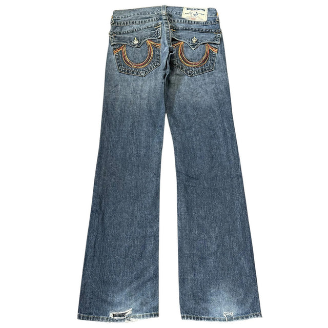 True Religion straight leg unisex designer jeans(w30)