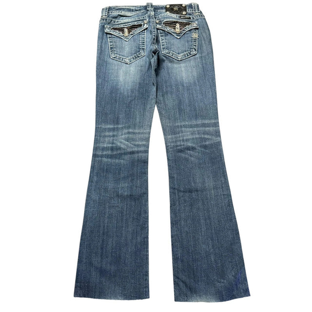 Miss me flared/Bootcut low waist women designer jeans(w30)