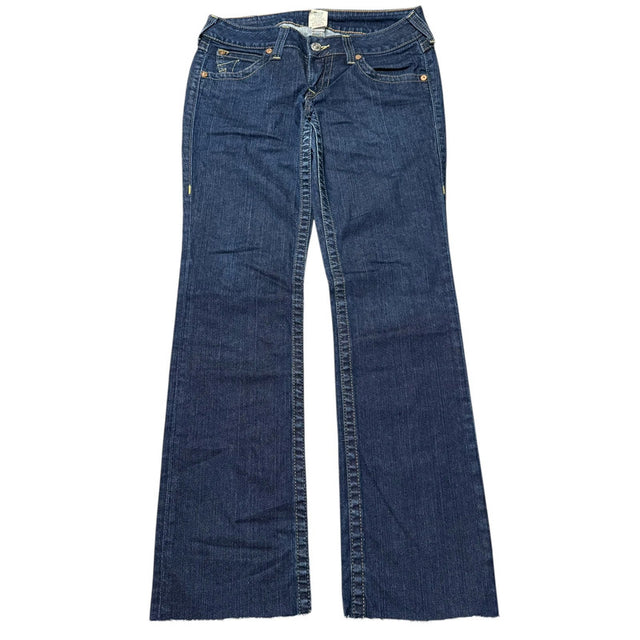 True Religion straight leg low waist womens designer Jeans(w29)