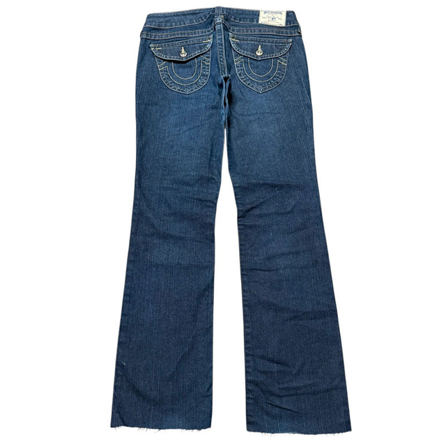 True Religion straight leg low waist womens designer Jeans(w29)