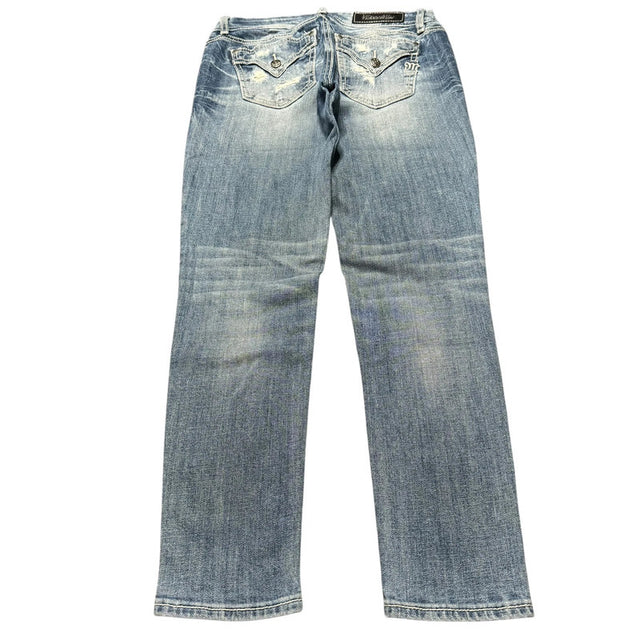Miss me mid Rise ankle skinny women designer jeans(w27)