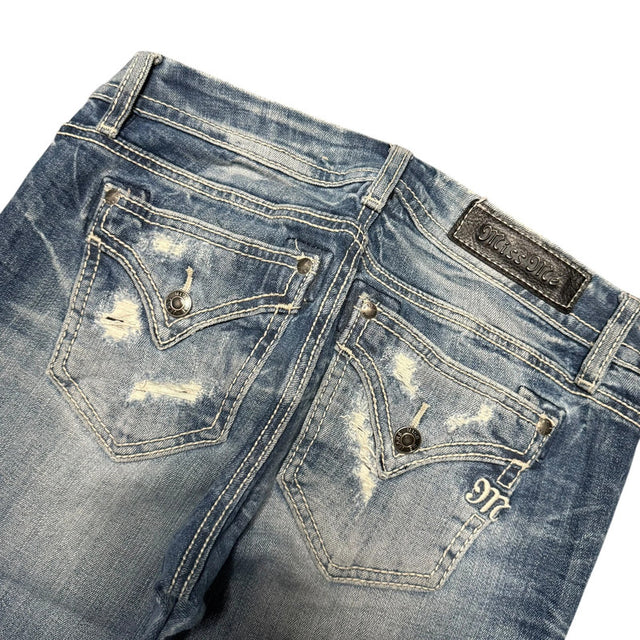 Miss me mid Rise ankle skinny women designer jeans(w27)