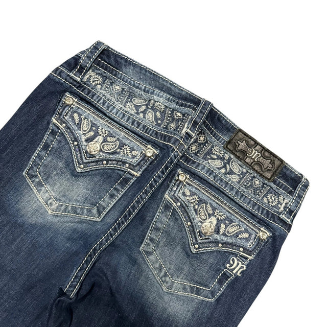 Miss me flared/bootcut women designer jeans(w28)