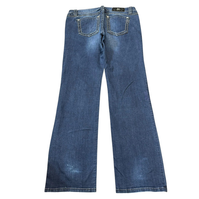 Miss me Straight leg mid Rise women designer jeans(w33)