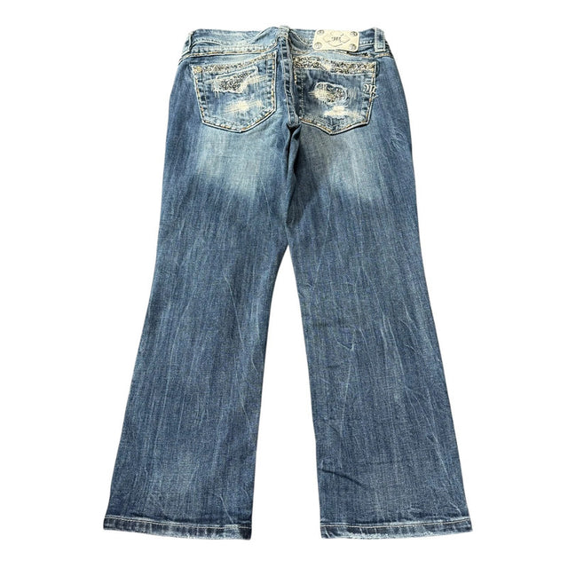 Miss me straight/cropped low Rise women designer jeans(w29)
