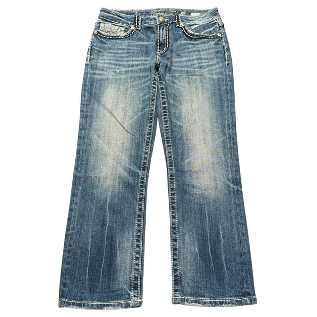 Miss me straight/Capri women designer jeans(w28)