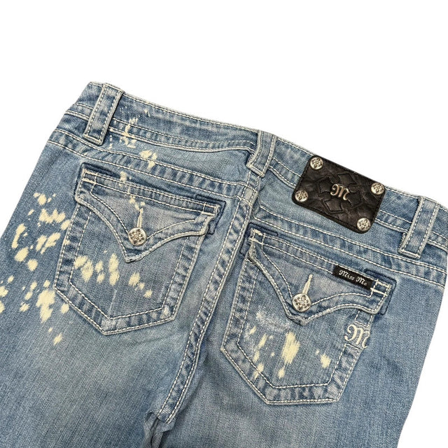 Miss me flared/bootcut low waist women designer Jeans(w28)