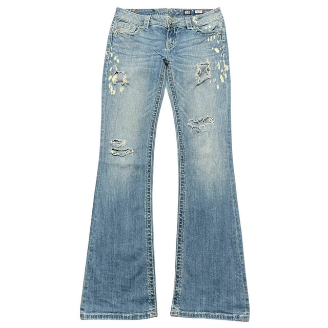 Miss me flared/bootcut low waist women designer Jeans(w28)