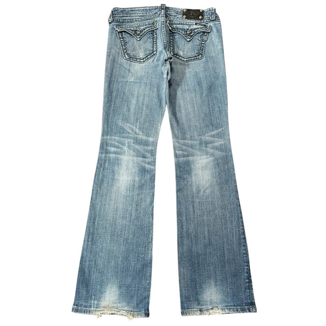 Miss me flared/bootcut low waist women designer jeans(w31)