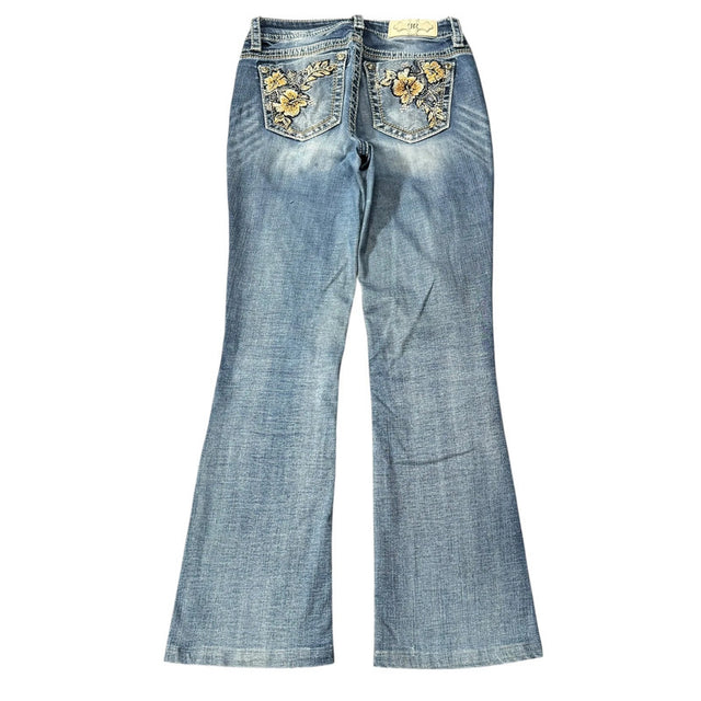 Miss me flared/bootcut low waist women designer jeans(w27)