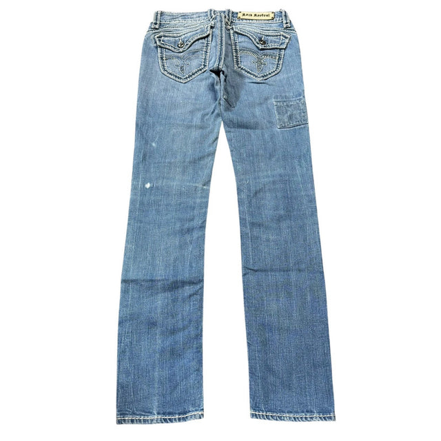 Rick Revival low waist women designer skinny Jeans(w29)