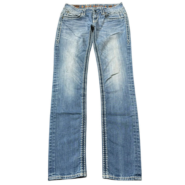 Rick Revival low waist women designer skinny Jeans(w29)