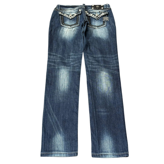 Miss me low waist designer women skinny jeans(w28)