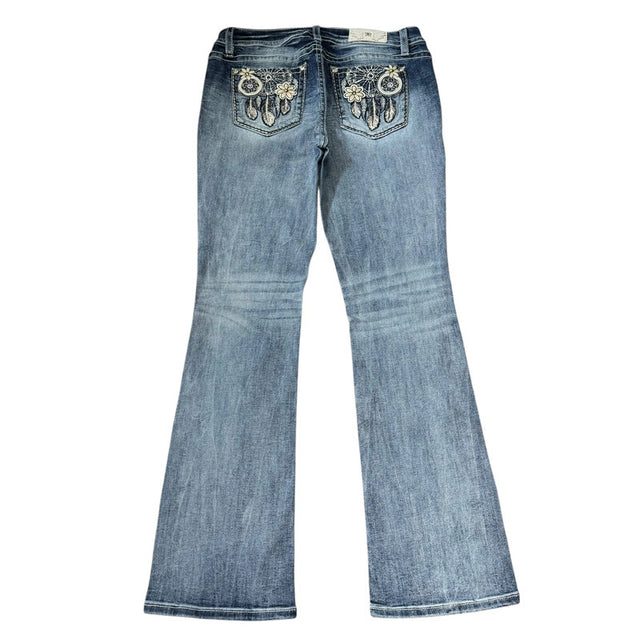 Miss me flared/bootcut mid Rise women designer jeans(w34)