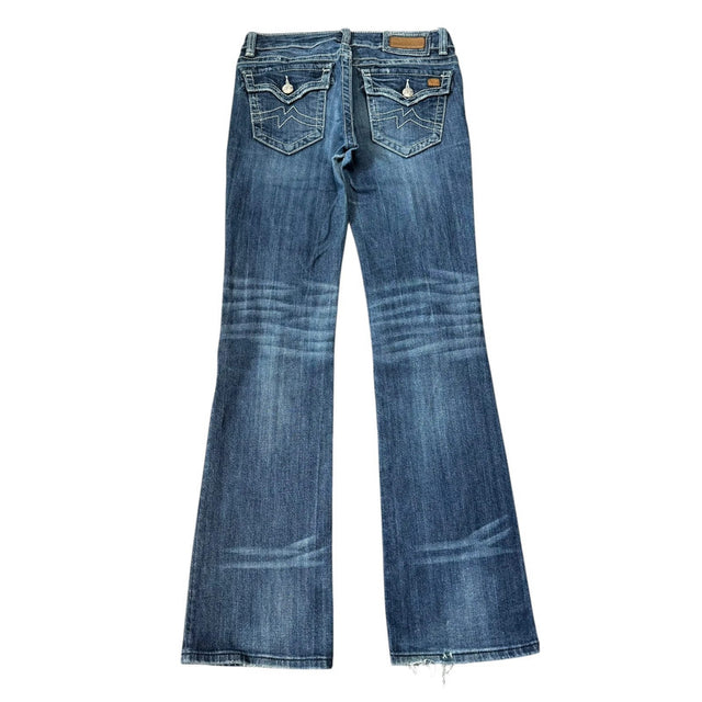 Miss me flared/bootcut low waist women designer Jeans(w28)