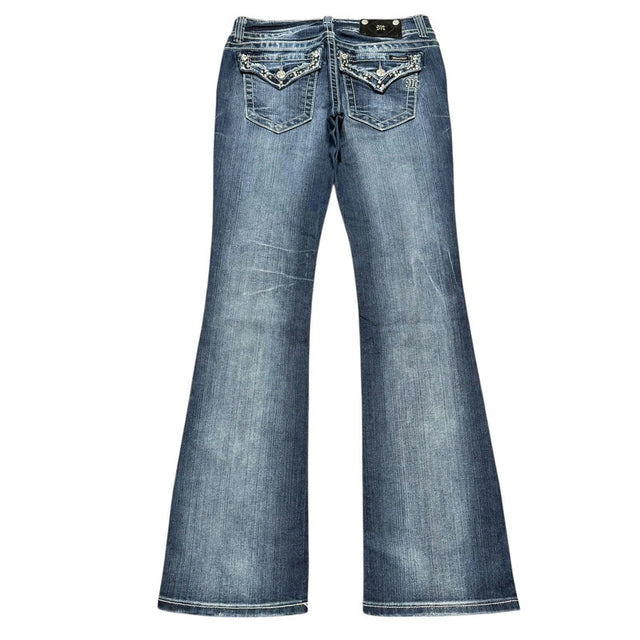 Miss me flared/bootcut low waist women designer jeans(w29)