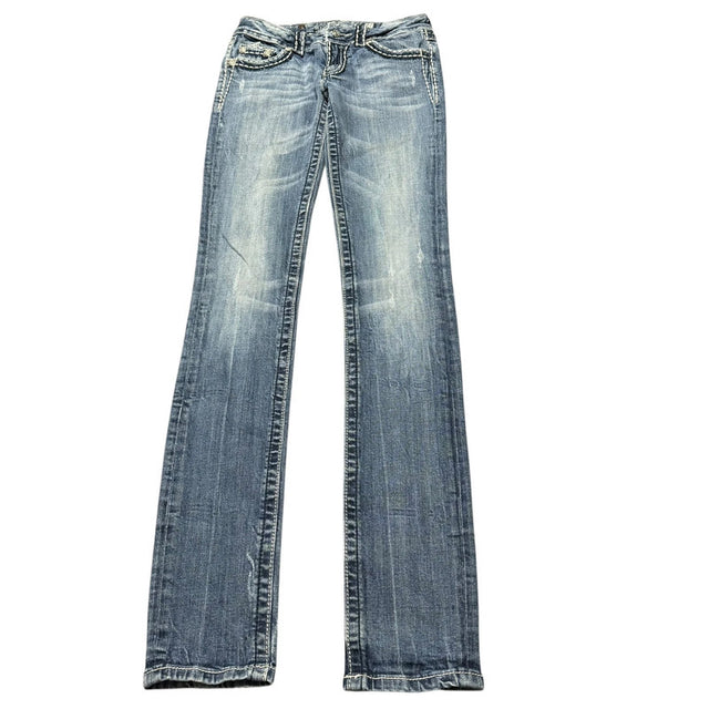 Miss me low waist women designer skinny jeans(w27)