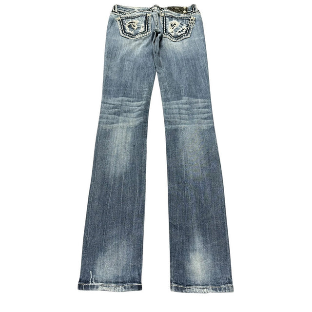Miss me low waist women designer skinny jeans(w27)