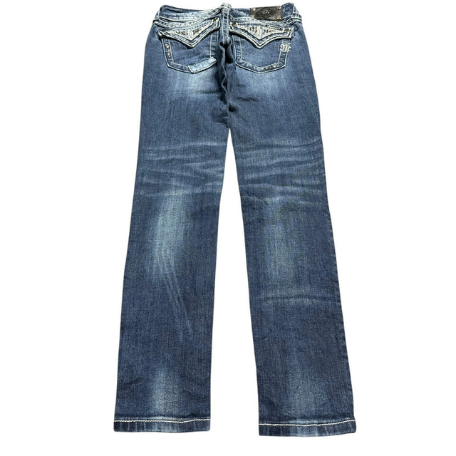 Miss me low waist women designer skinny jeans(w25)