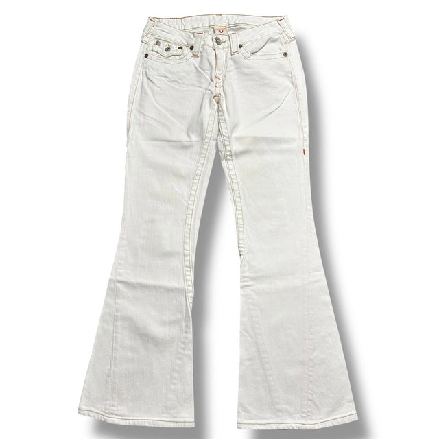 True Religion flared/bootcut low waist women designer jeans(w29)